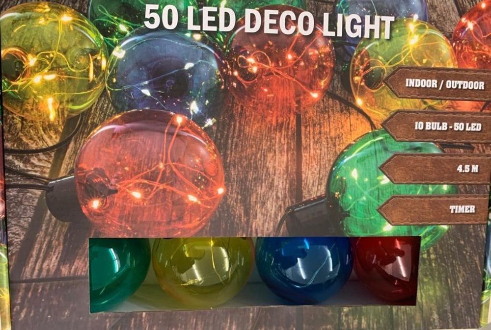 Светлинна верига от 10 гоелми токи