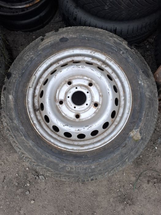 Vand roata rezerva R 16 ford trazit cu anvelopa 215 65 16 C continetal