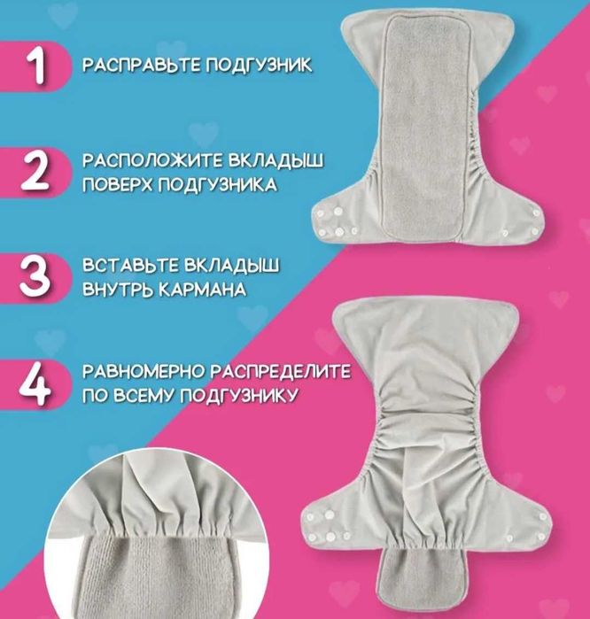 Многоразовый подгузник