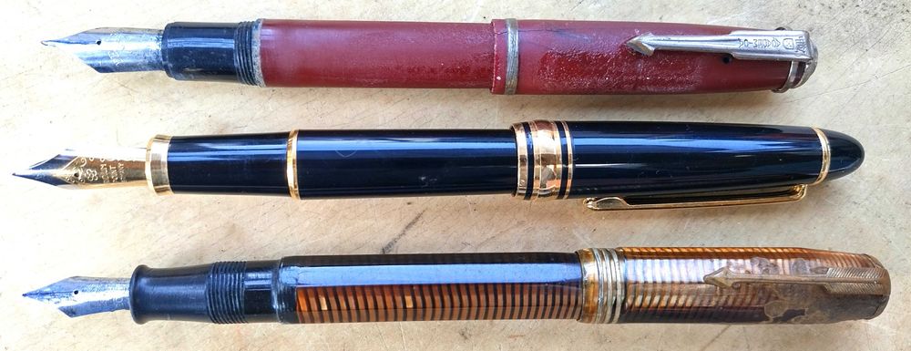 Писалки от миналия век