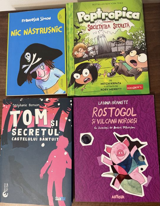 Carti copii - Nic Nastrusnic, Poptropica etc