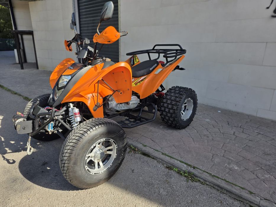 Atv Шинерай 200 автомат с док за кат