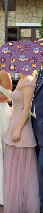 Rochie de seară de ocazie de nașă lungă  evenimente