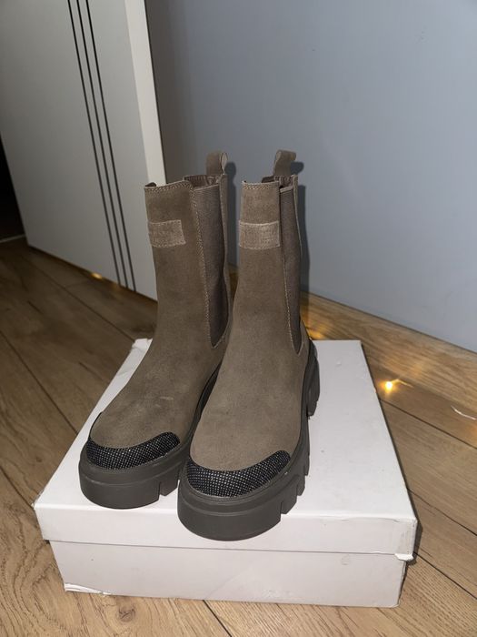 Женские сапоги весна-осень