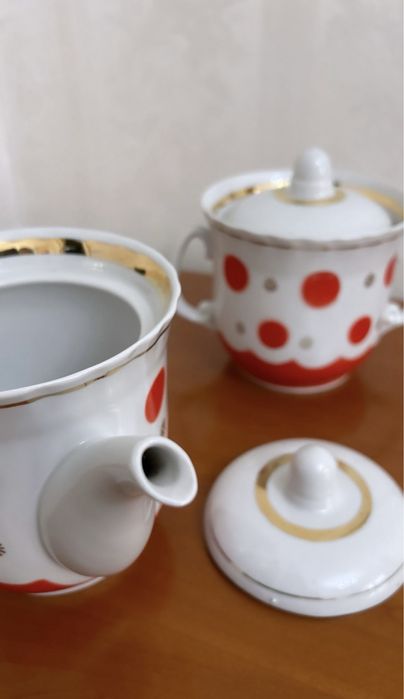 Чайный набор. Фарфор из СССР.