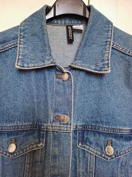 Дамски якета H&M: Дънкови и с пух - отлично състояние