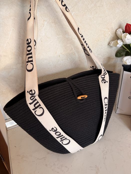 Дамска чанта Chloe черна