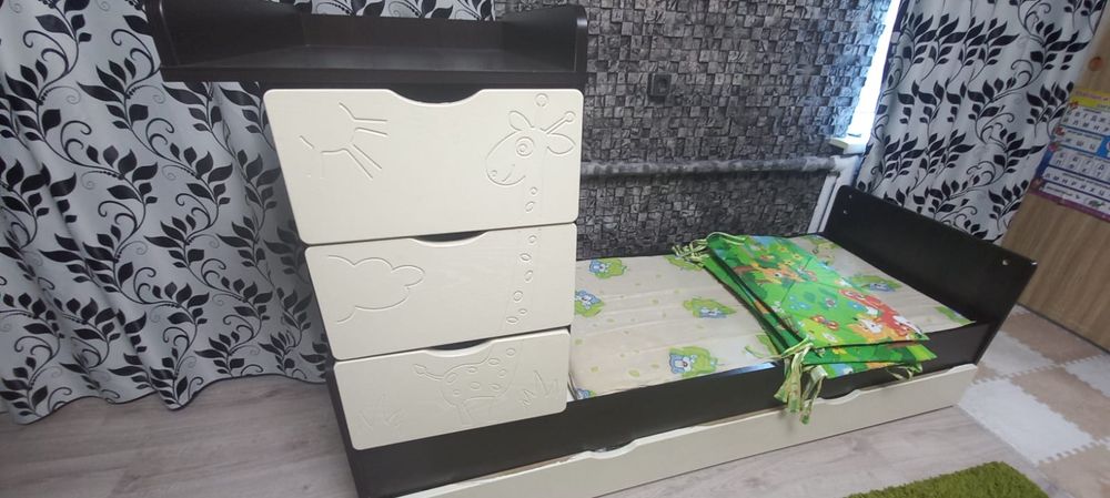 Детская кроватка трансформер