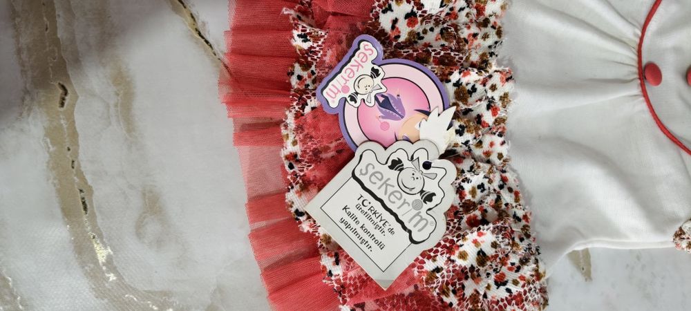 Детское Турецкое Платье-туника