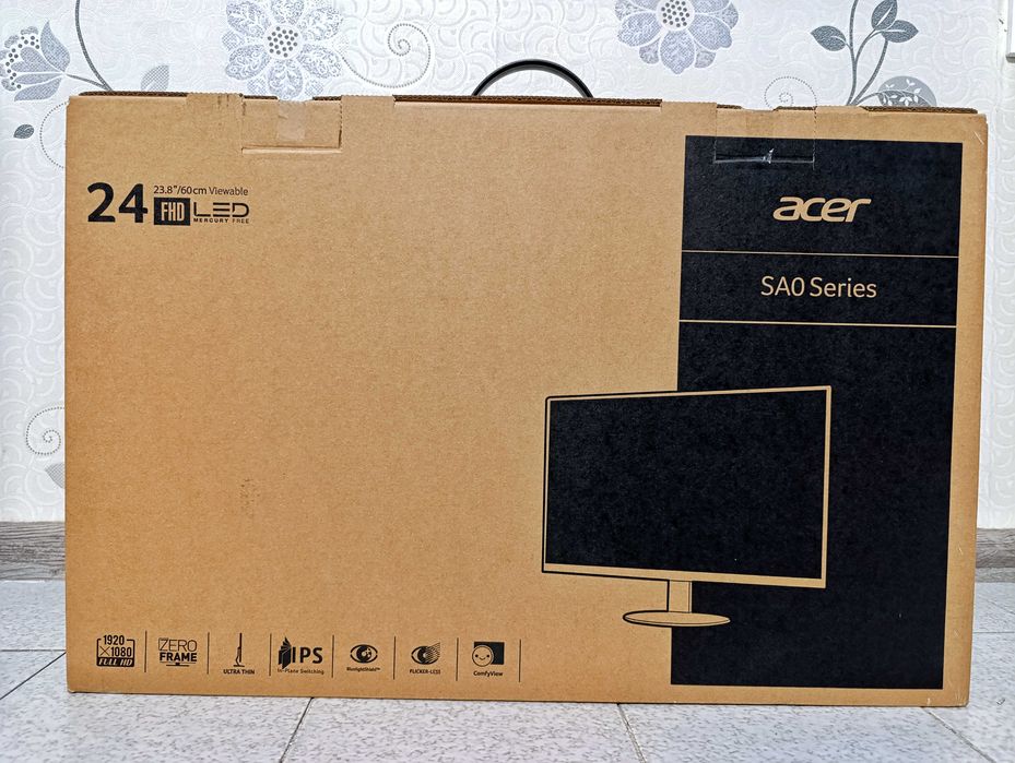 Монитор Acer SA 240Y IPS 24 Инча 60 hz