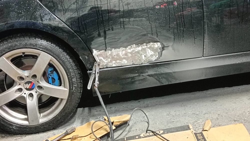 Tinichigerie plata la final vopsitorie auto