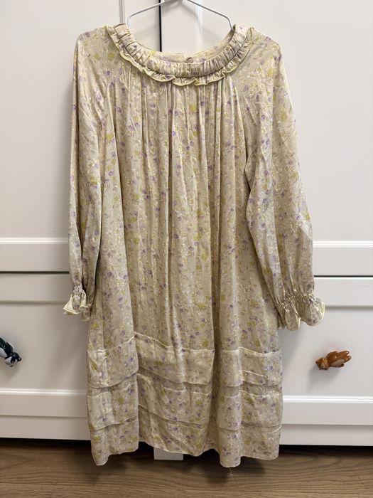 Rochie Zara din material satinat, 122 cm , 7 ani