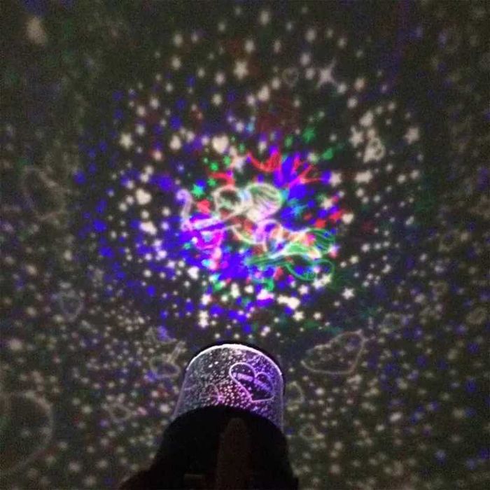 Нощна лампа - проектор на звездното небе