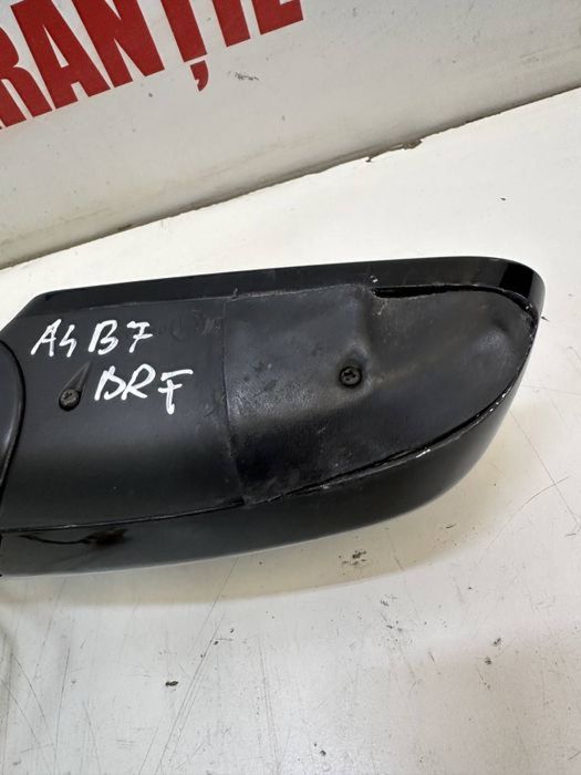 Oglindă dreapta electrică încălzită Audi A4 B6 B7 negru neagră