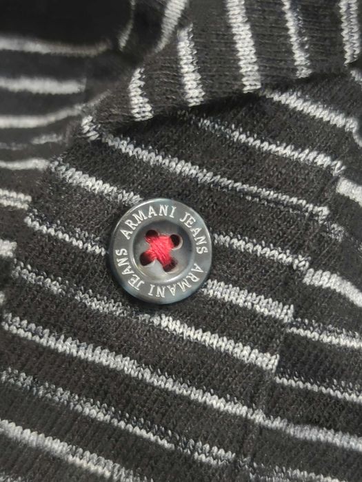 Tricou Armani Jeans - Onyx Stripes