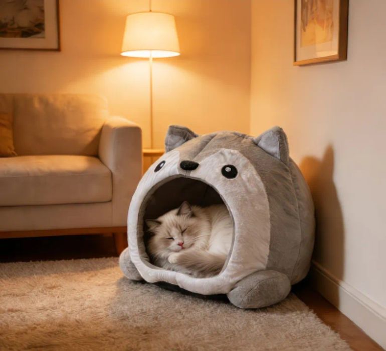 Удобная Кошачья, для щенят Кровать