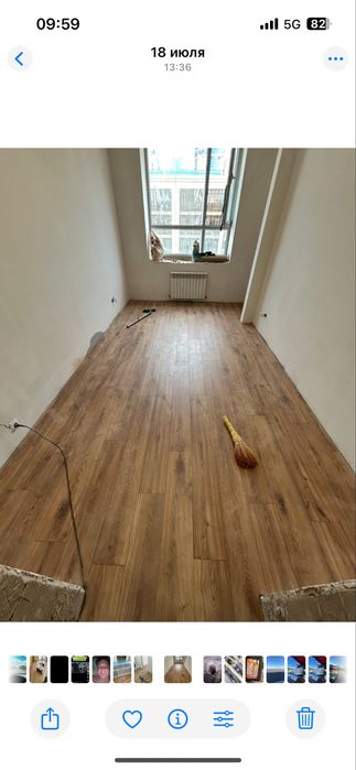 Укладка ламината !