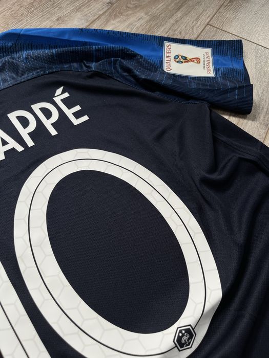 Tricou de fotbal Nike  Franta Kylian Mbappe 10 marime M world cup 2018