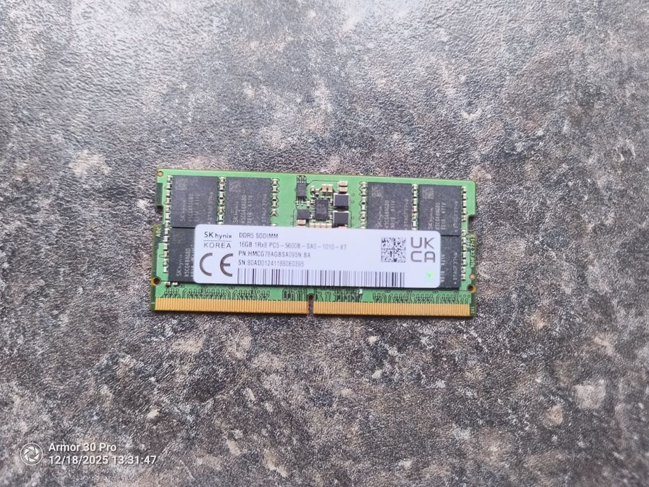 RAM за лаптоп 16GB DDR5 5600
