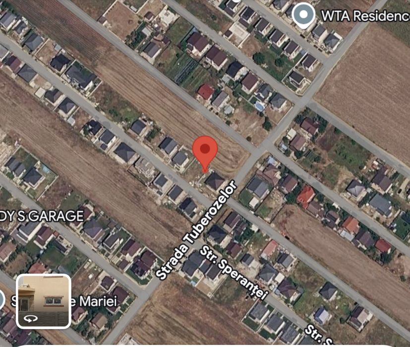 Teren intravilan 300 mp – Berceni, Ilfov, str. Tuberozelor – zonă dezvoltată