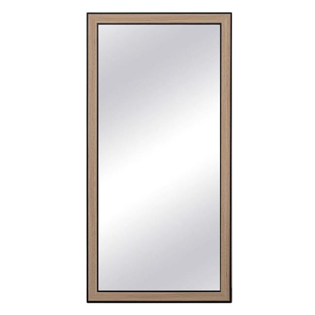 120см! Голямо огледало с рамка от дъб