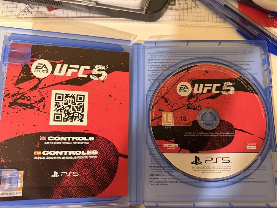 Ufc5, Wwe2k23, Grand turismo 7