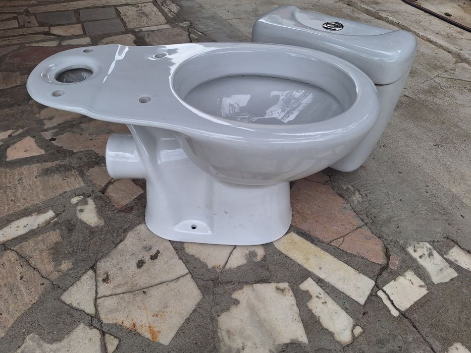 Set vas wc nou stativ, ceramic, cu rezervor