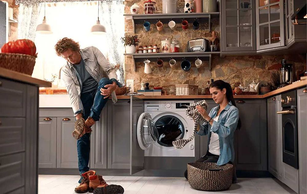 Нова инверторна самодозираща пералня Beko WTV 8744 XD 8 кг