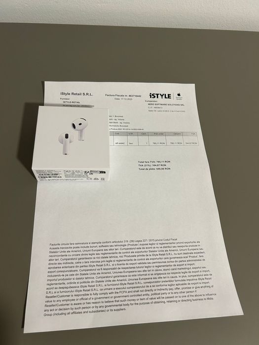 AirPods 4 ANC (cu factura)