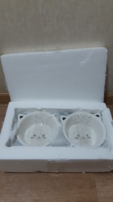 Керамические миски для кошек