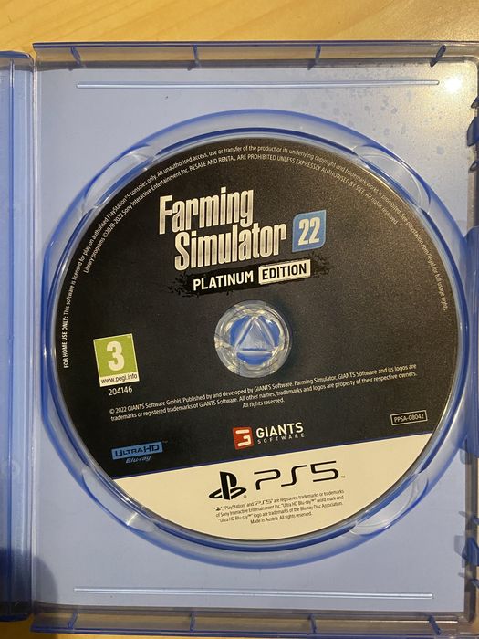 Игра За PS5 Farming Simulator 22 Platinum Edition