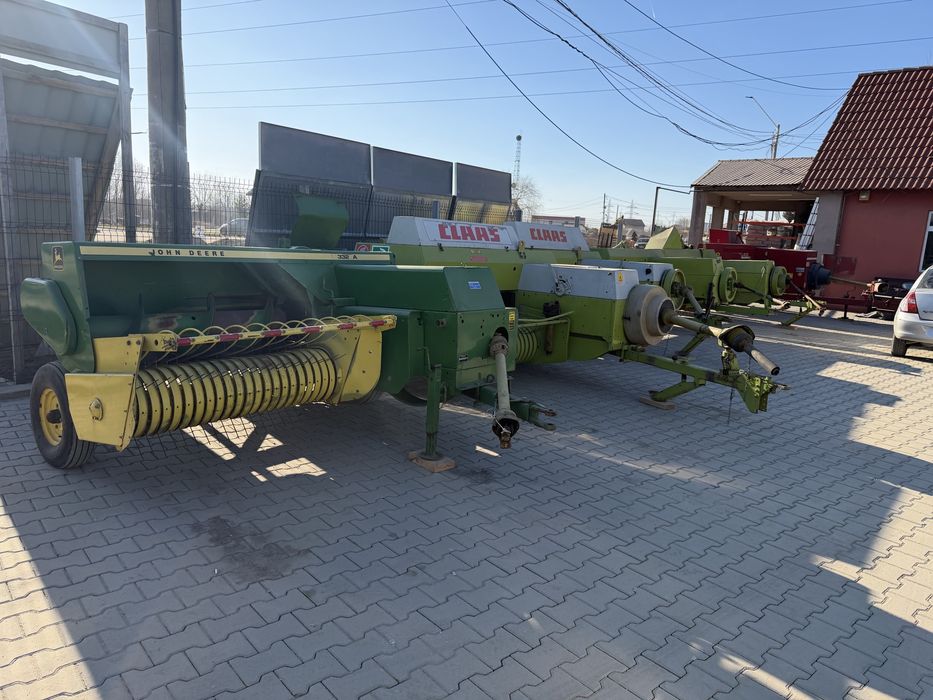 Presa baloti/balotiera john deere 332 A,claas markant 51