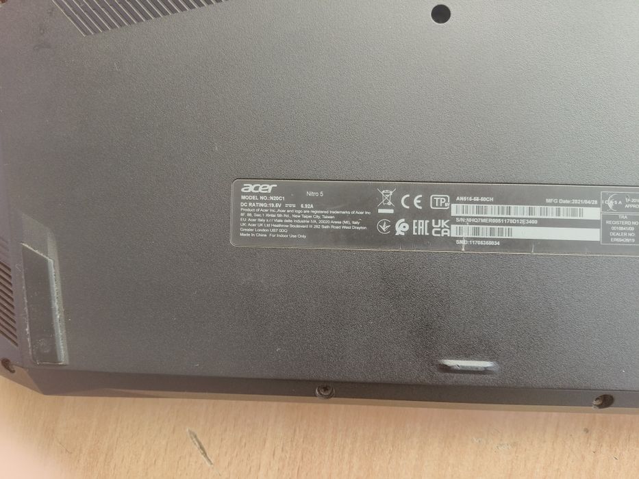 Продам ноутбук acer