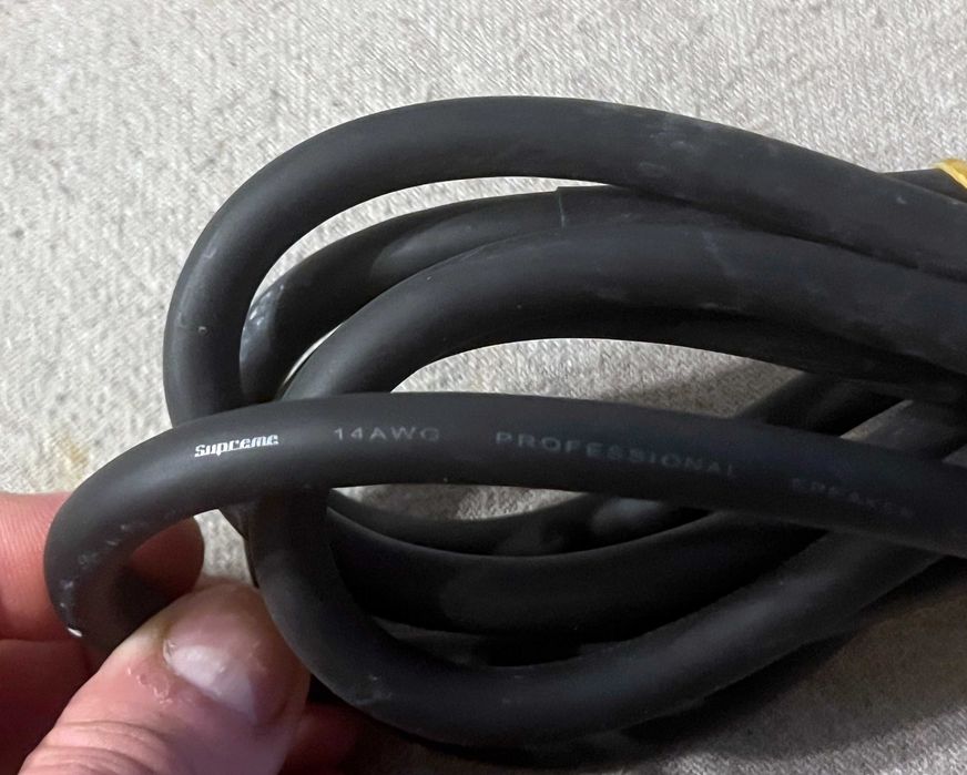 Cablu Profesional Audio Supreme Jack Mare 6.3 mm la Jack Mare