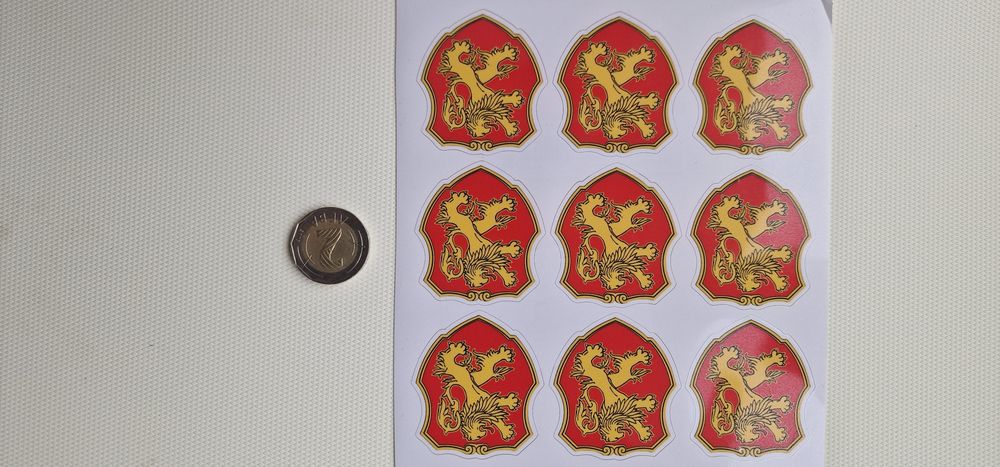 Лепенки ЦСКА Левски Българска Армия Герб Флаг