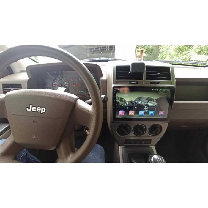 9 инчова мултимедия за Jeep Compass Patriot MK 2006-2010 + Подарък камера
