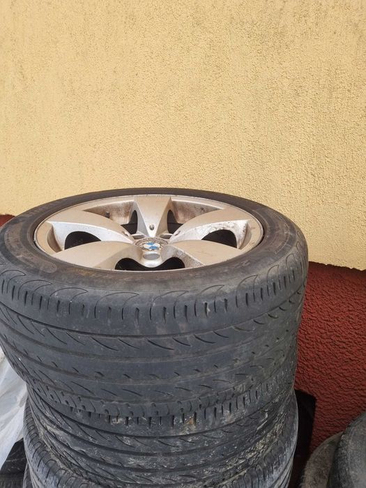 2 roti si 1 janta pe 17, pirelli, vara, bmw,