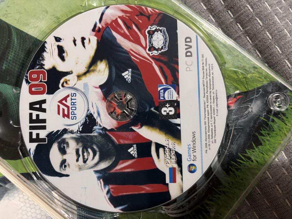 Продаю диск fifa 09