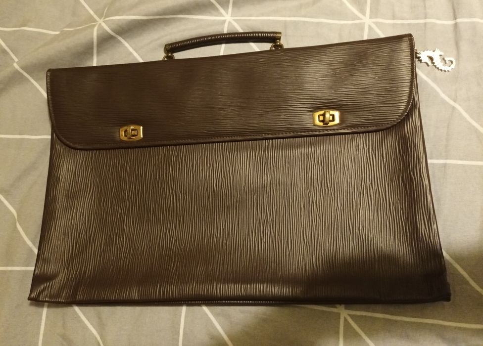 Ретро чанта за документи от соца + 5 пощенски плика