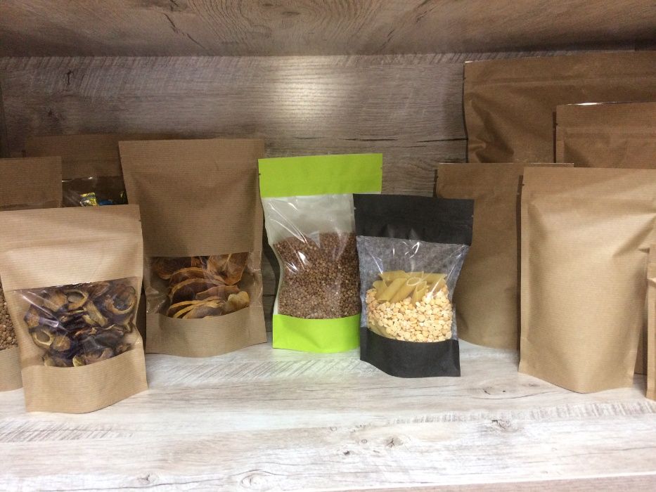 ПАКЕТ ДОЙ-ПАК 135*225 мм С ОКНОМ, zip-lock