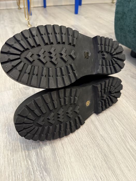 Женские ботинки челси, принт леопард