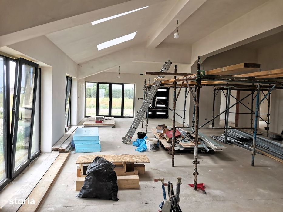 Casă 4 camere constructie de calitate ,construită de proprietar la alb