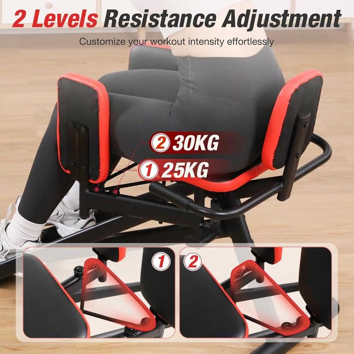 WARMOUNTS Машина за домашен фитнес, тренажор за бедра и седалище