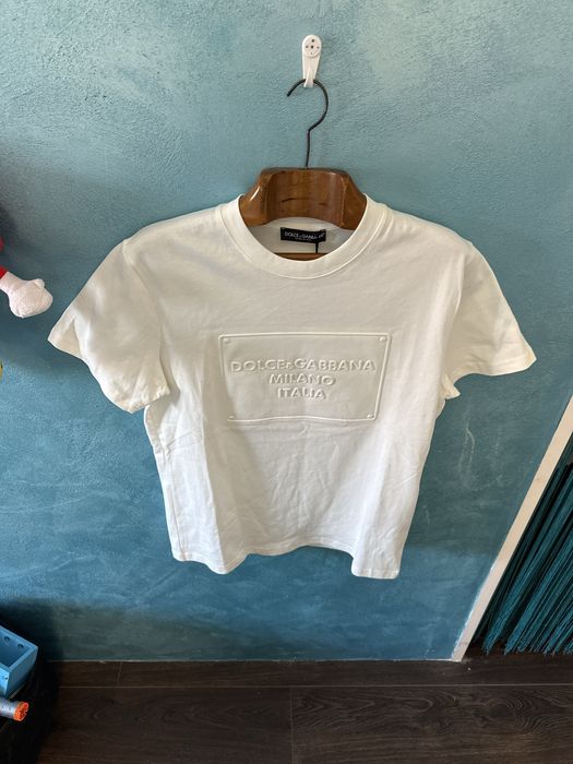 Tricou Dolce & Gabbana Milano alb Premium