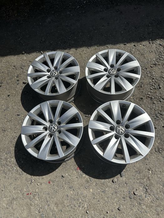 Jante originale 16 5 112 Wv Passat Touran Saran Tiguan Jetta Golf 5 6 7 Audi Skoda Seat