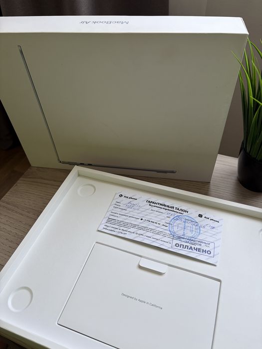 MacBook Air 13″ M4 / 16 ГБ / 512 ГБ — 93% АКБ