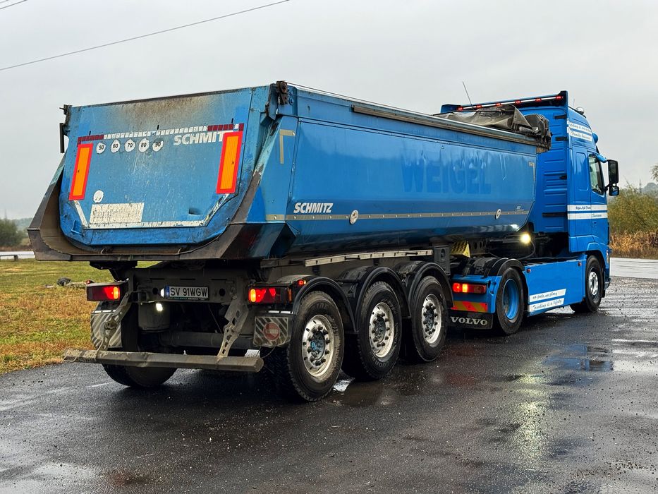 ANSAMBLU BASCULABIL‼️ VOLVO 2013 EEV + SCHIMTZ 2016 Ski24 Thermo‼️Impecabil - Revizie noua