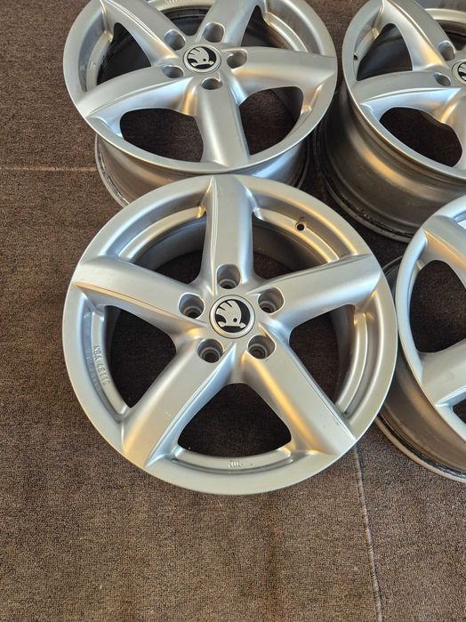 Jante Aliaj 5x112 16'' - 7J ET 42 - Dedicate VW Golf Passat Touran Sharan Caddy Tiguan / Skoda Octavia Superb Karoq YETI