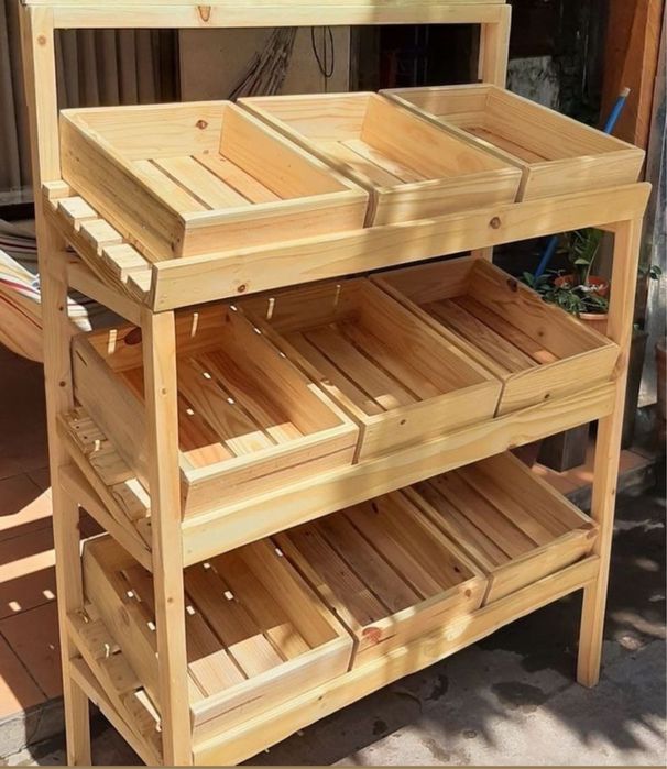 Яруссные стеллажи