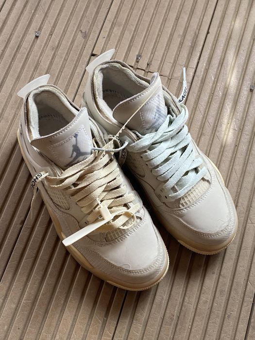 X Off-White Air Jordan 4 Retro SP 